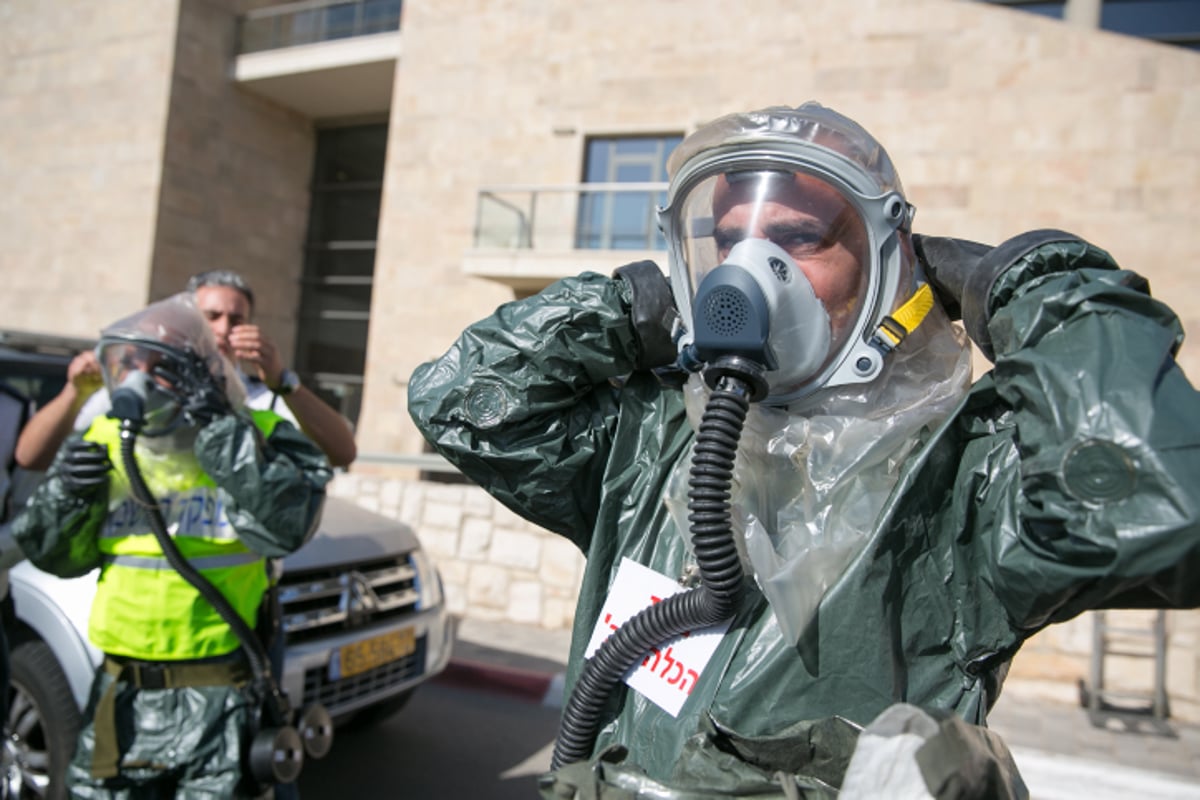 תיעוד: תרגיל חירום של משמר הכנסת