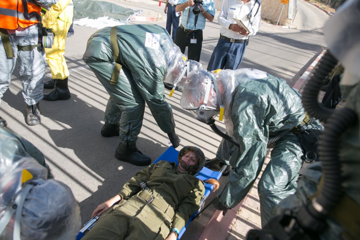 תיעוד: תרגיל חירום של משמר הכנסת