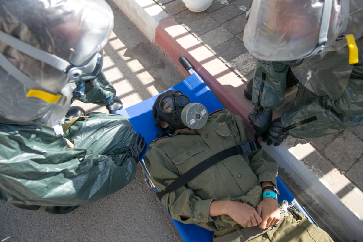 תיעוד: תרגיל חירום של משמר הכנסת