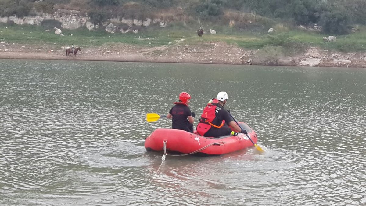 חשש לחיי תלמיד ישיבה שטבע במאגר בית זית