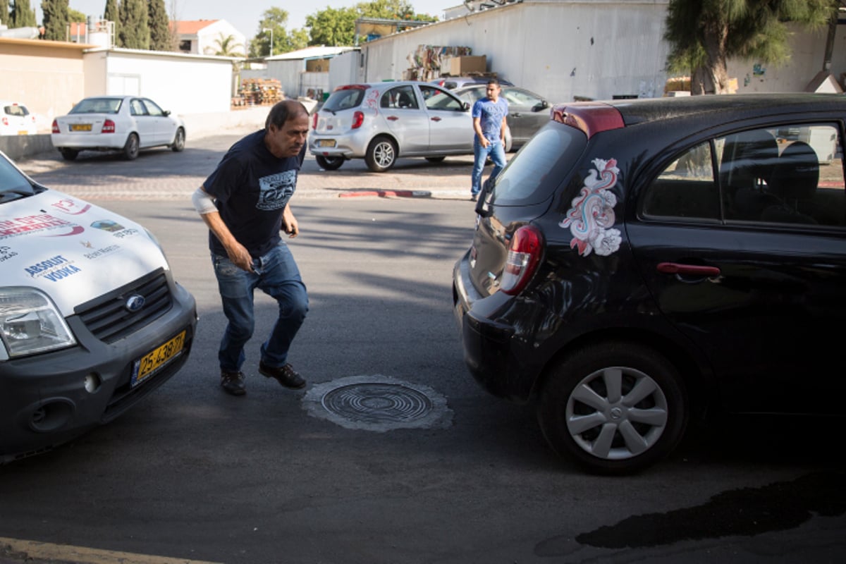 בעת הישמע האזעקה רצים למרחב המוגן. ארכיון