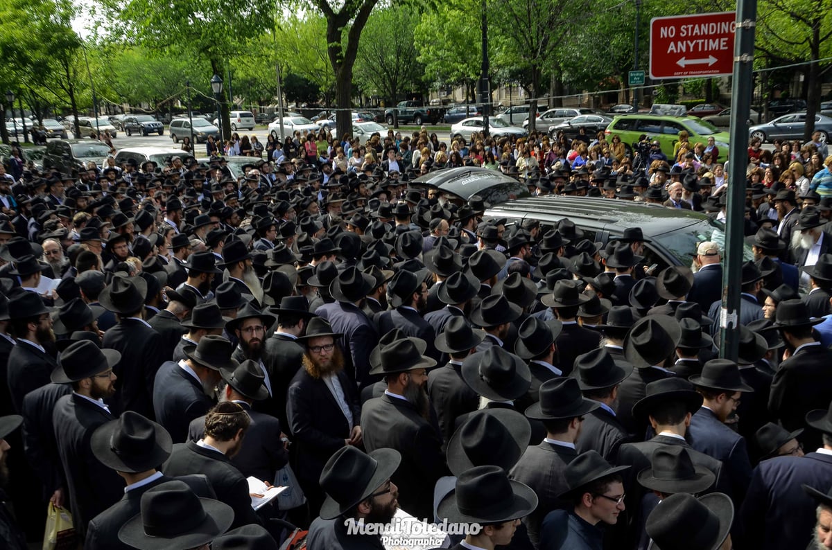 תיעוד: הלווית מזכיר הרבי מליובאוויטש