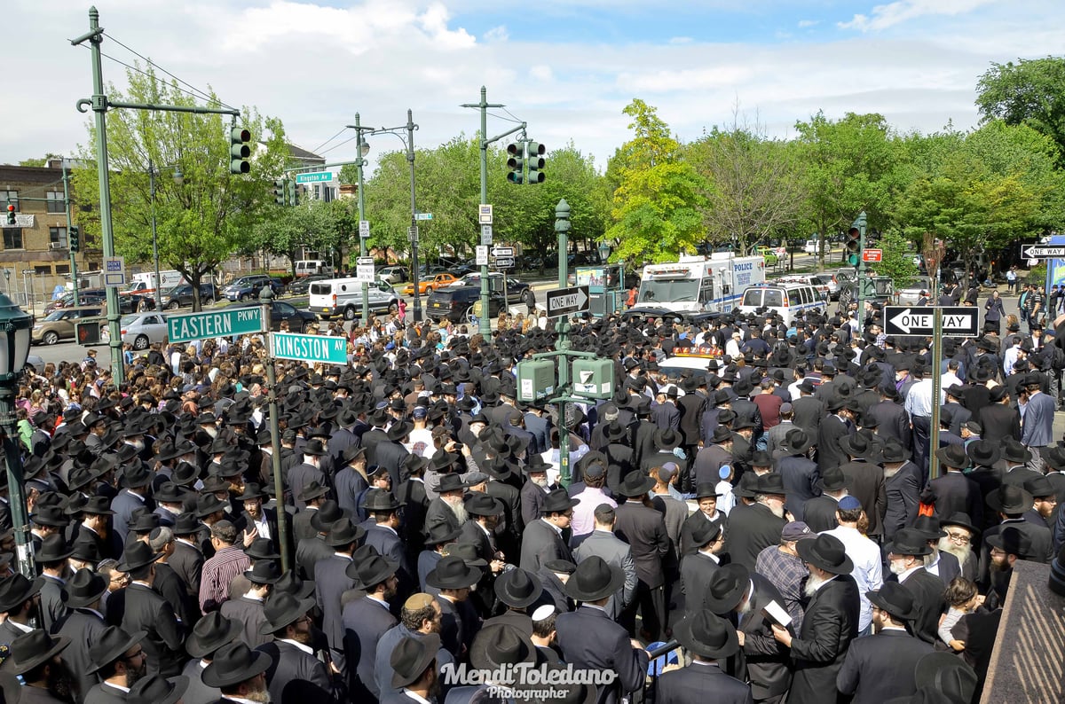 תיעוד: הלווית מזכיר הרבי מליובאוויטש