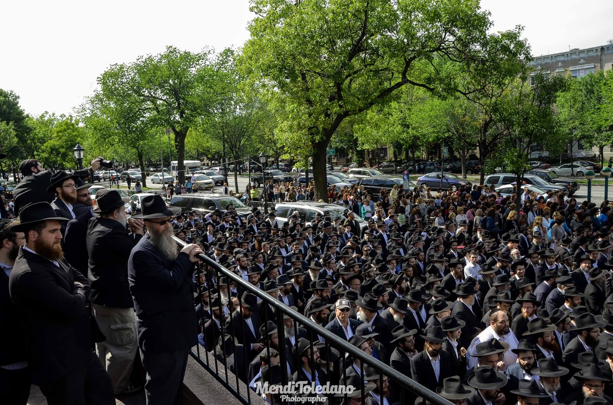 תיעוד: הלווית מזכיר הרבי מליובאוויטש