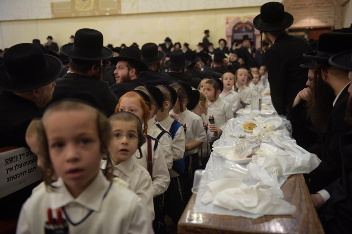 מסיבת "חומש סעודה" בסאטמר • גלריה