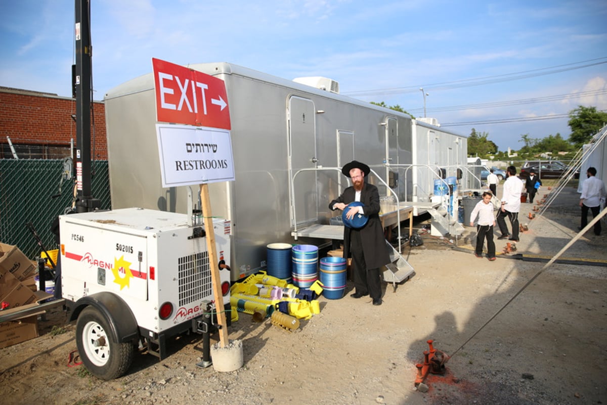 תיעוד: ההיערכות להילולת הרבי מחב"ד זצ"ל בניו יורק