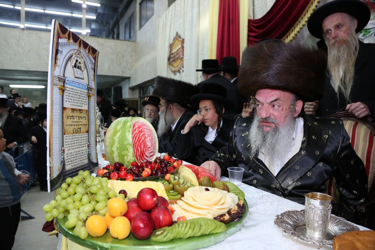 בר מצווה לנכד הרבי מלעלוב • ודאו ותמונות