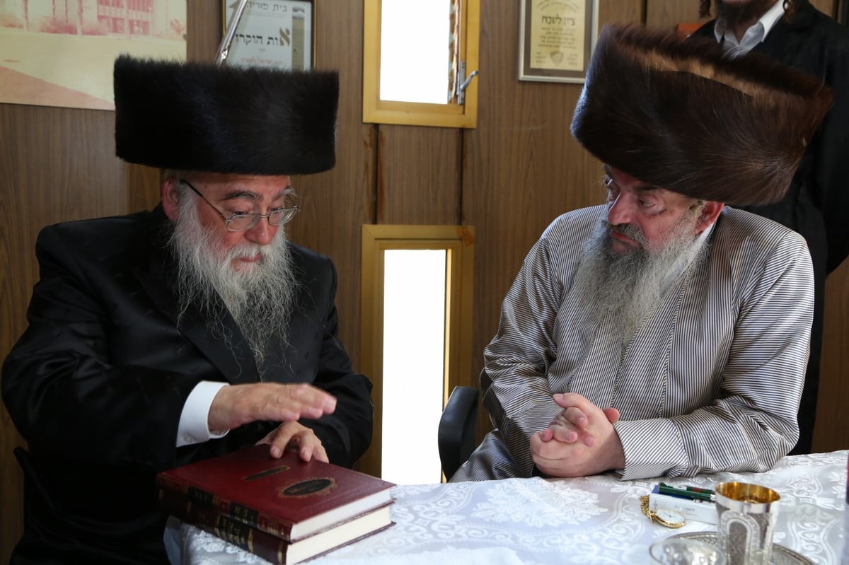 "שבת התאחדות" לבחורי חסידות לעלוב • גלריה