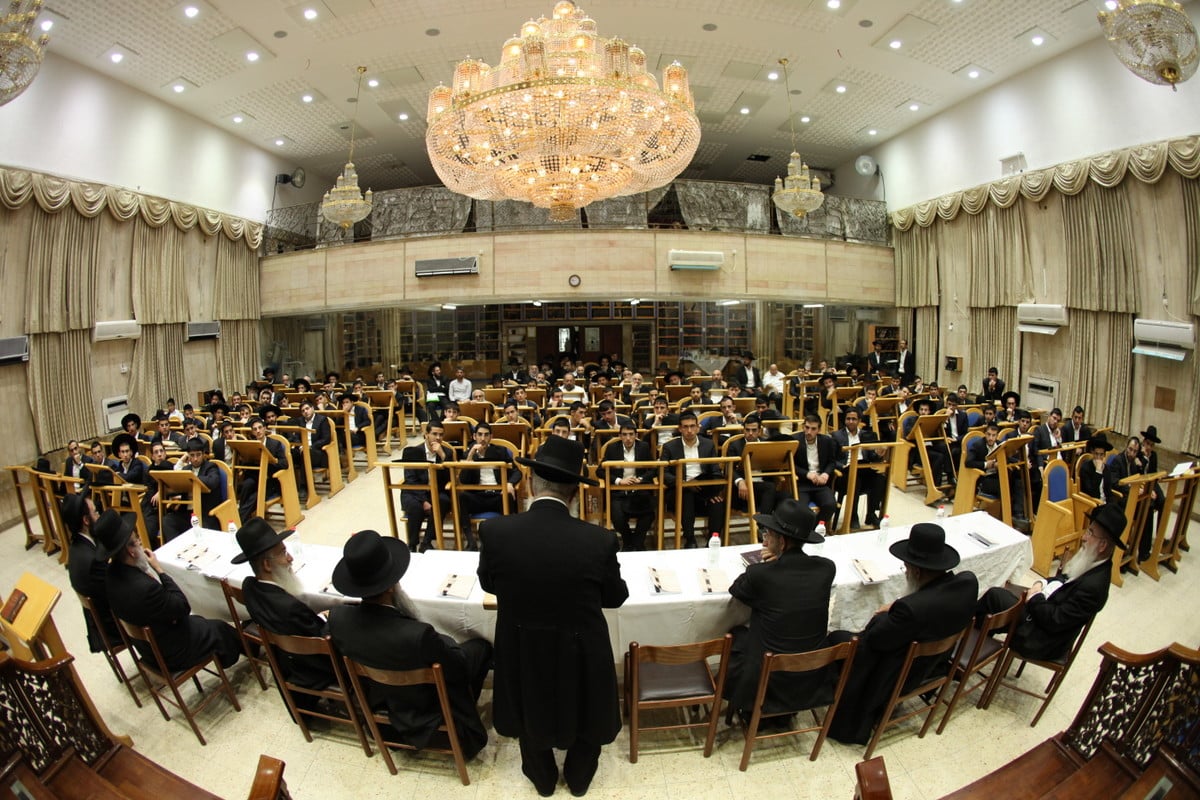 מעמד חיזוק בישיבת "יסודות התורה" • גלריה