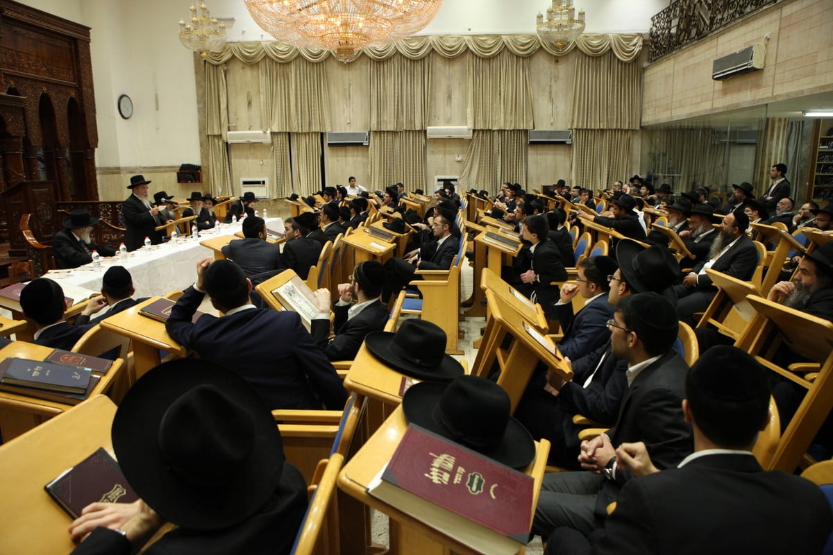 מעמד חיזוק בישיבת "יסודות התורה" • גלריה