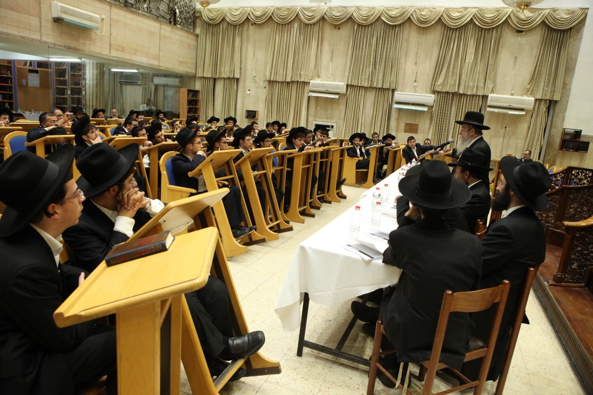 מעמד חיזוק בישיבת "יסודות התורה" • גלריה