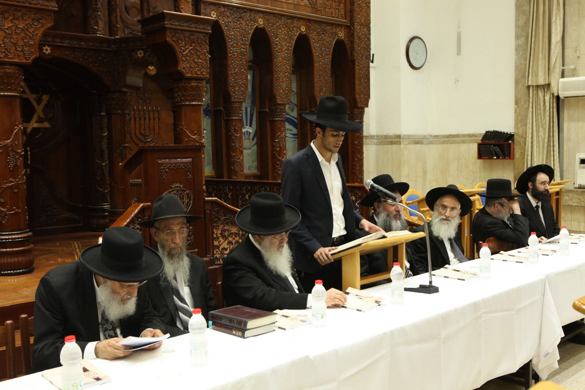 מעמד חיזוק בישיבת "יסודות התורה" • גלריה