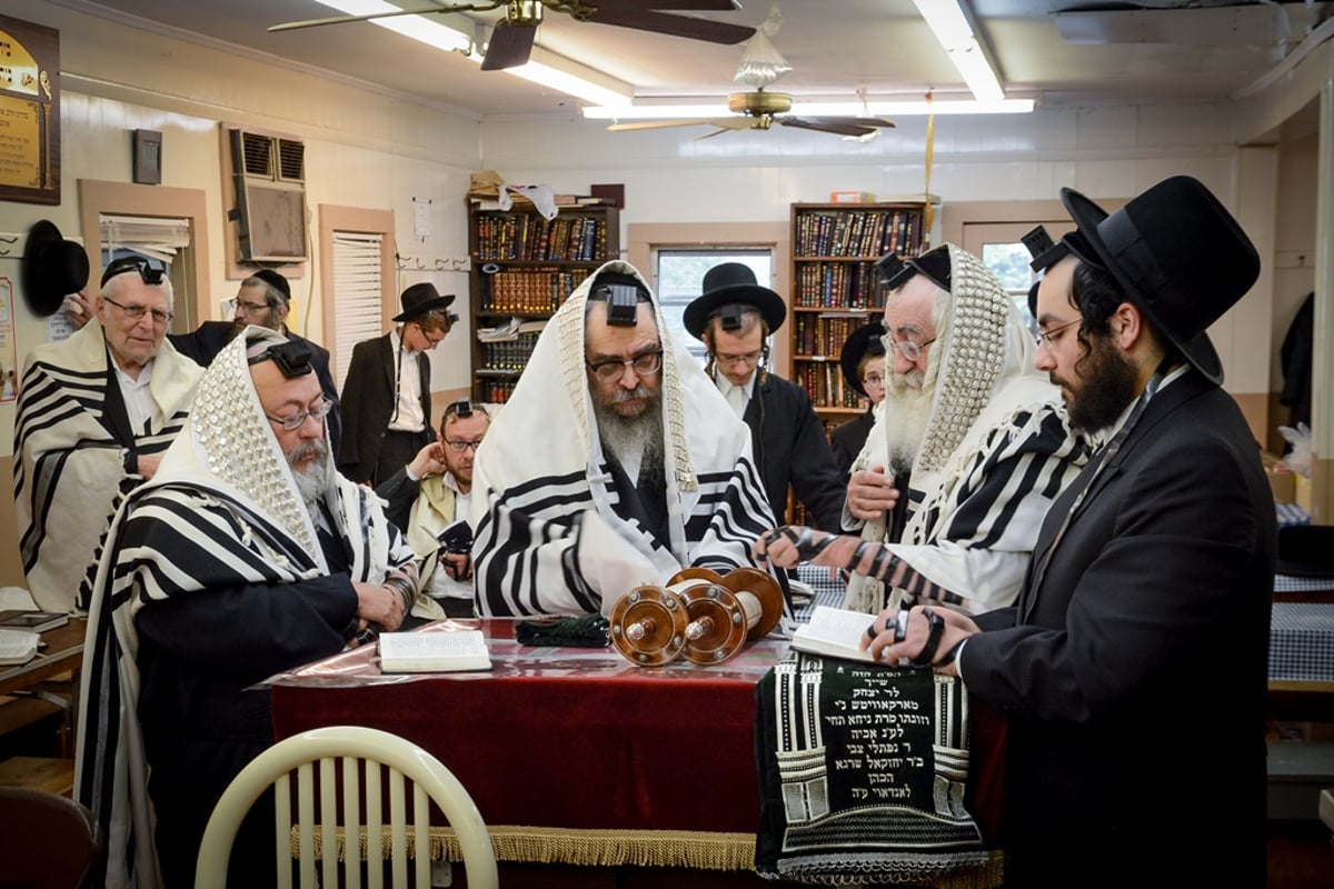 גלריה: הרבי מסאטמר נופש בניו המפשייר