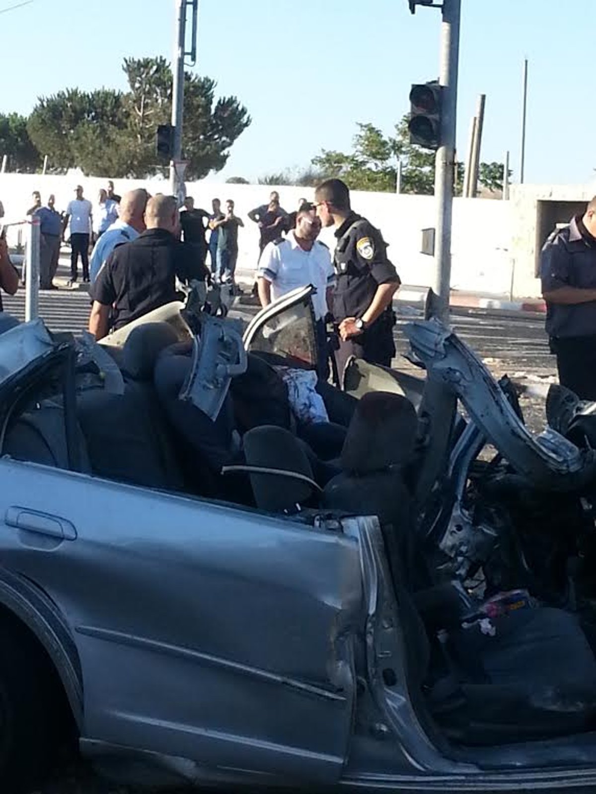 תיעוד: פצועים קשה בתאונה בירושלים