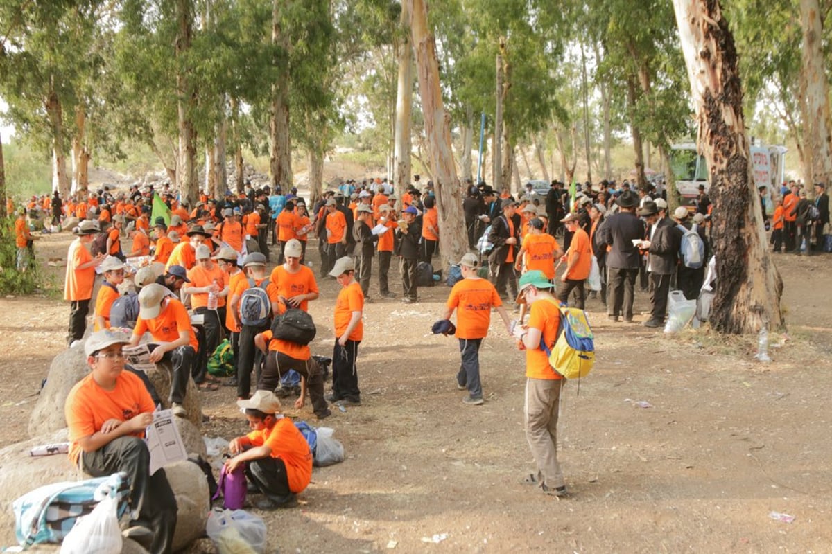 2,500 ילדי הקעמפים של חב"ד התאספו ליום כיף • גלריה