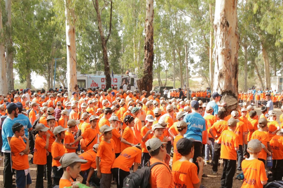 2,500 ילדי הקעמפים של חב"ד התאספו ליום כיף • גלריה