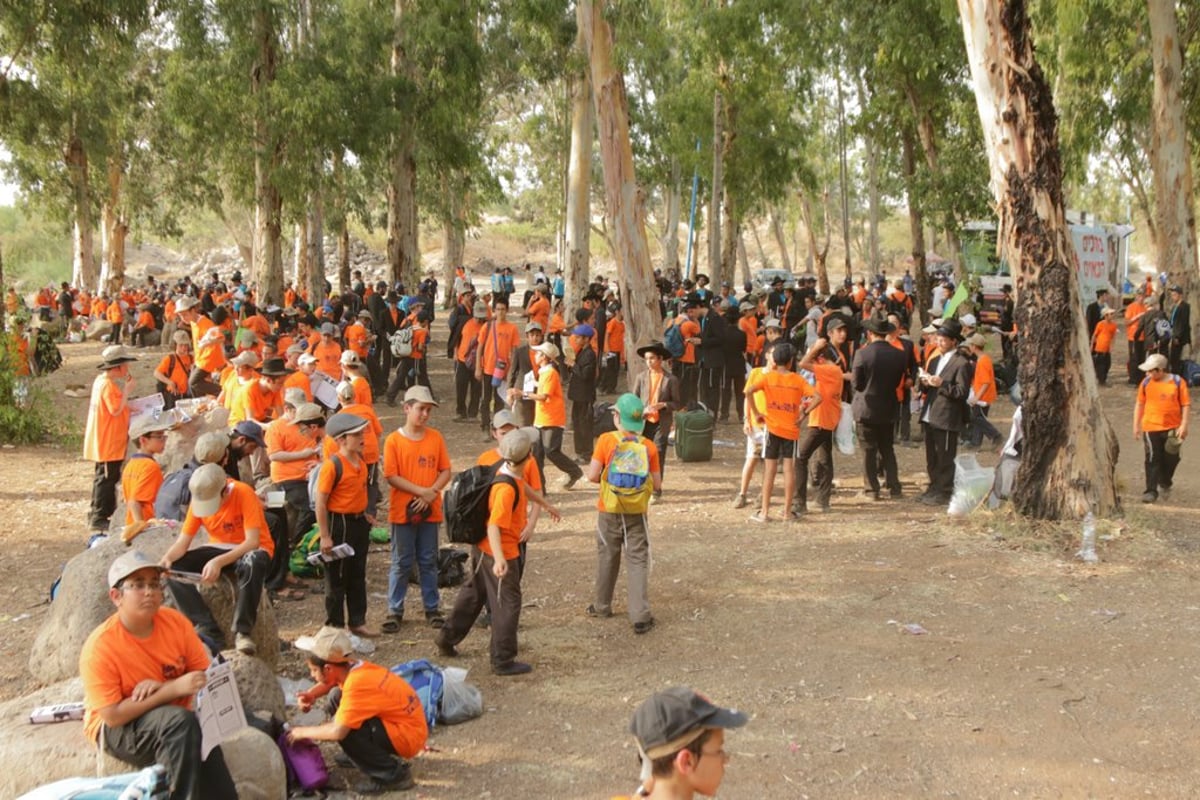 2,500 ילדי הקעמפים של חב"ד התאספו ליום כיף • גלריה