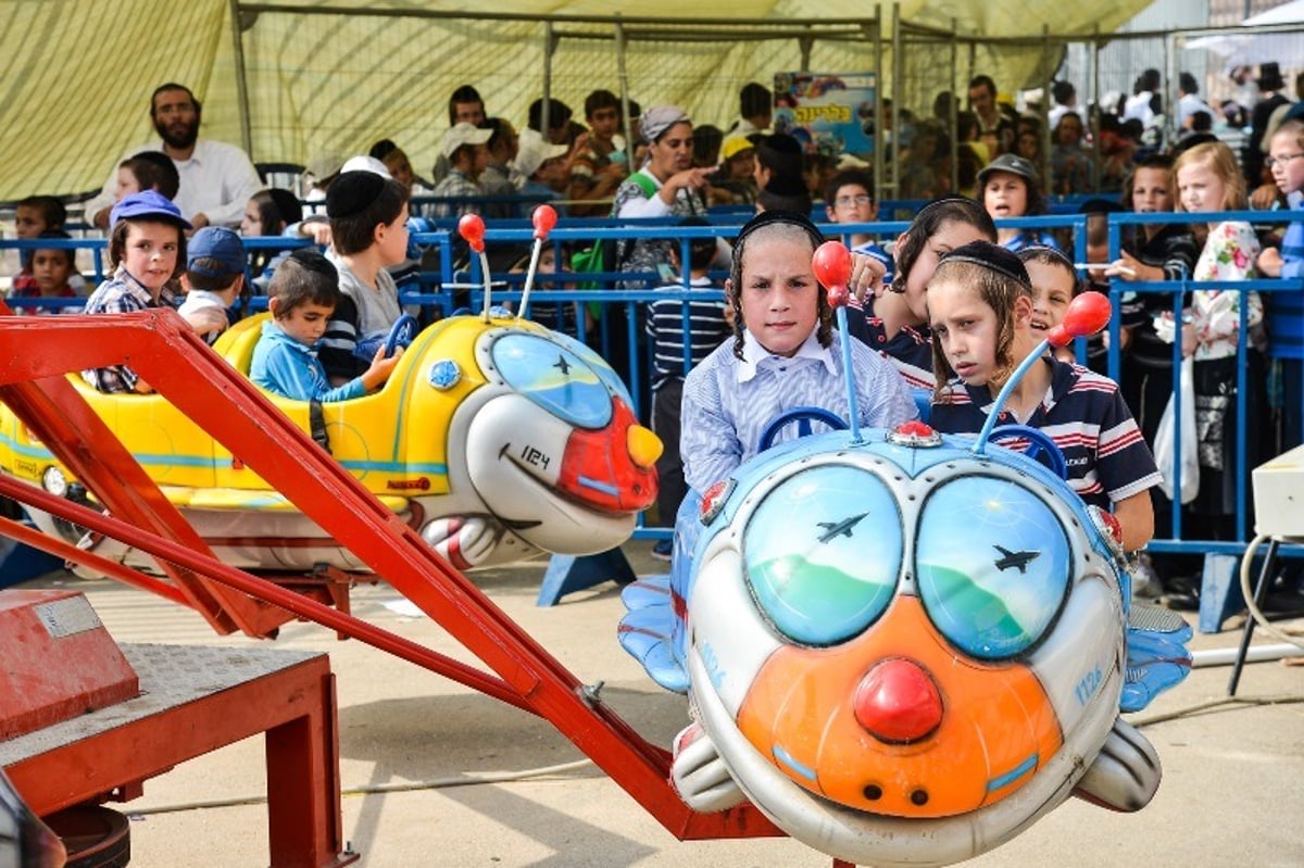 ביתר עילית: 25,000 ילדים ביקרו בחינם בלונה פארק ענק