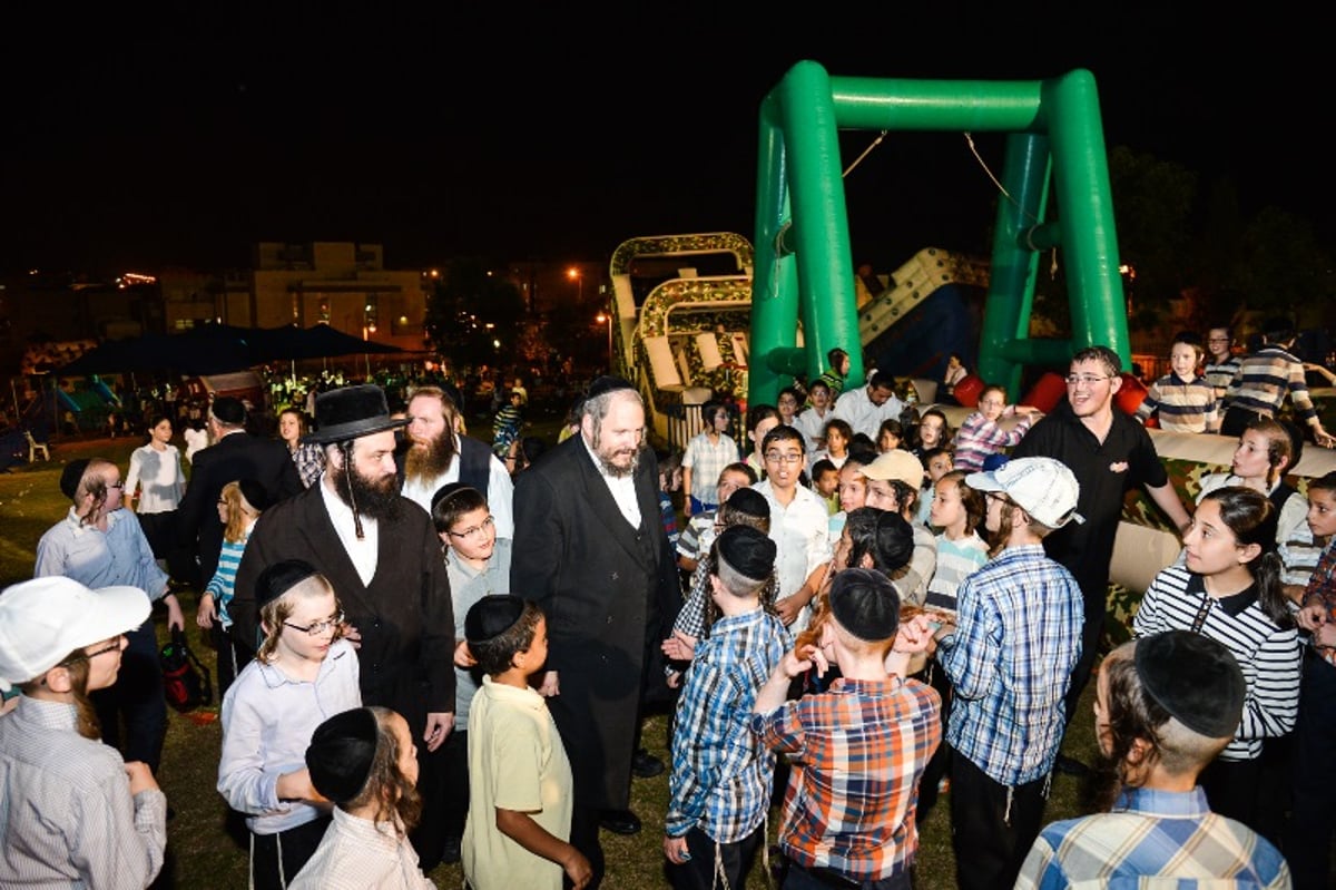 ביתר עילית: 25,000 ילדים ביקרו בחינם בלונה פארק ענק