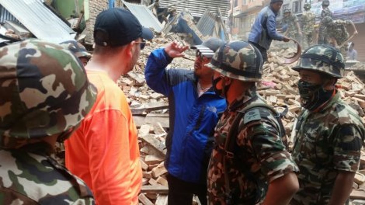 פעולות החילוץ בנפאל