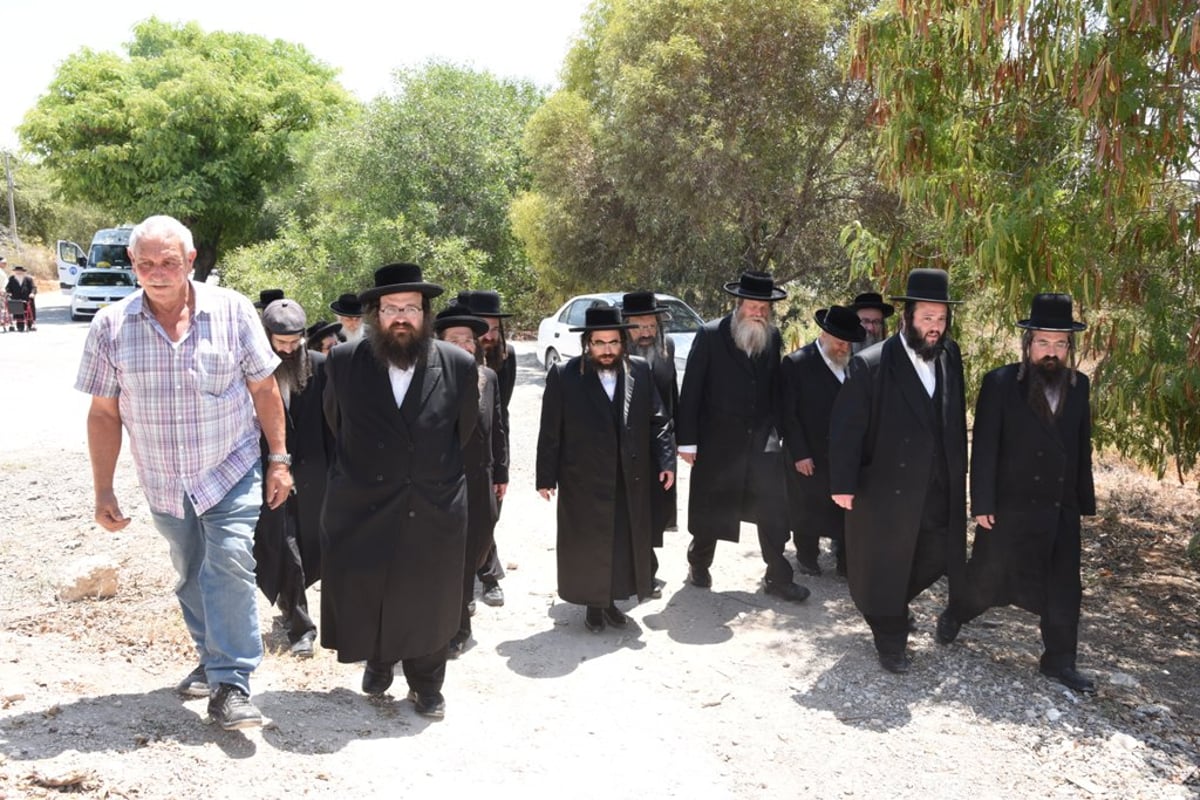 תיעוד מיוחד: ביקור אב"ד סאטמר בישראל