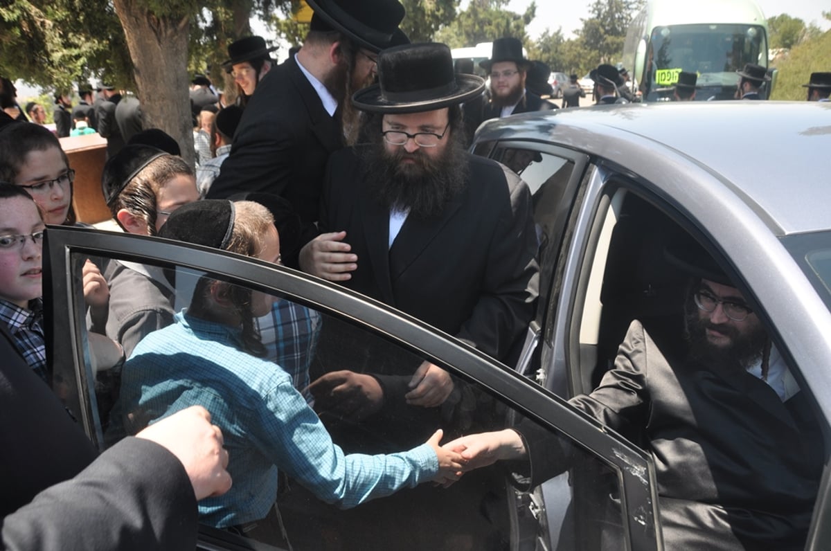 תיעוד מיוחד: ביקור אב"ד סאטמר בישראל