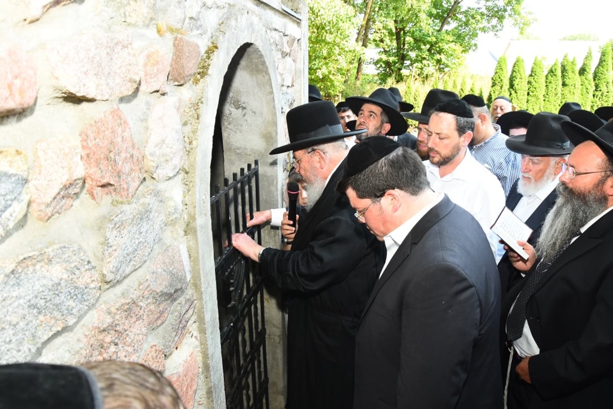 תיעוד מקיף: מסע הגאון רבי ברוך מרדכי אזרחי בליטא