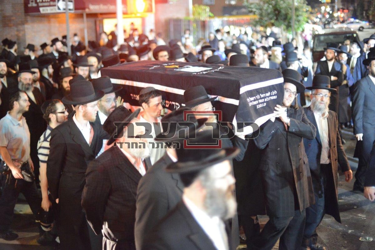 תיעוד דומע: הלוויית רייזל מורגנשטרן ע"ה