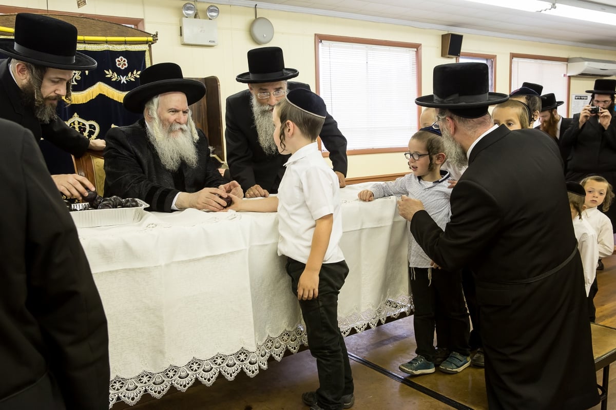 האדמו"ר מבאבוב במחנה הילדים: "סמארטפון זה שמד-פון"