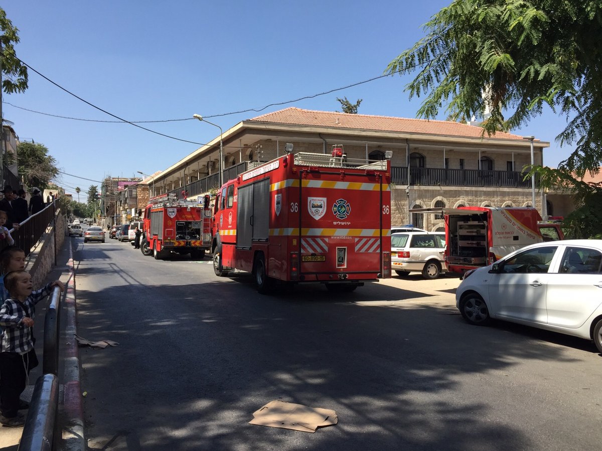 ירושלים: כספית חומצתית נשפכה, תשע תלמידות פונו לבית חולים