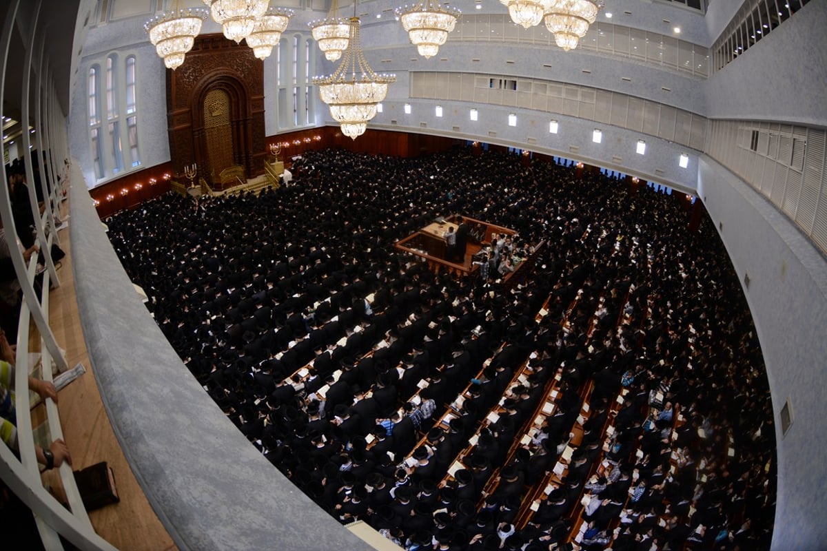 סליחות ראשונות עם האדמו"ר מבעלזא • גלריה