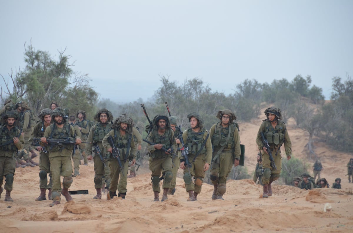 תיעוד: שופרות וספרי תורה בתרגיל "נצח יהודה"