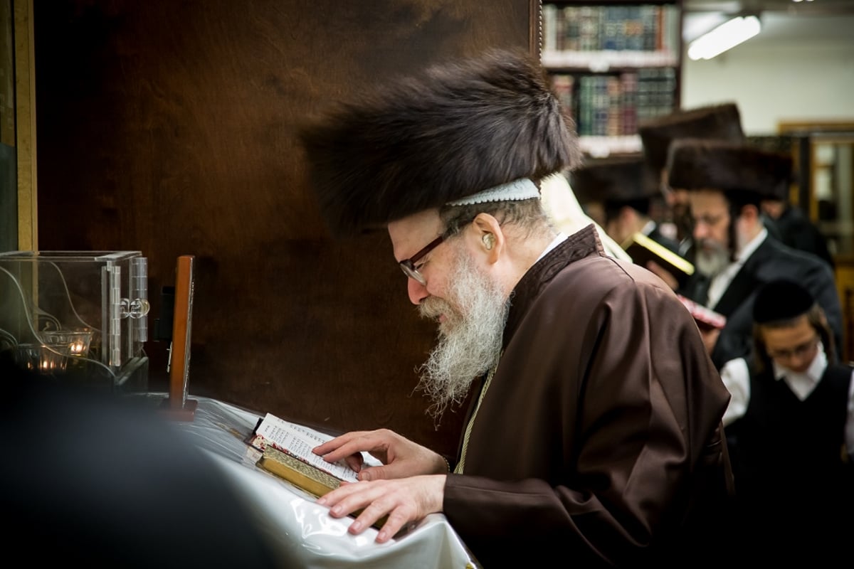 גלריה: סליחות אצל אדמו"רי ורבני בורו פארק