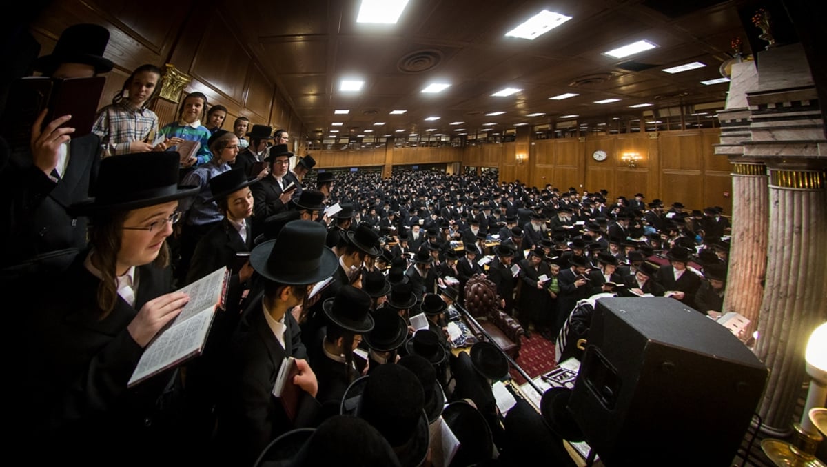 סליחות אצל האדמו"ר מצאנז קלויזנבורג • צפו