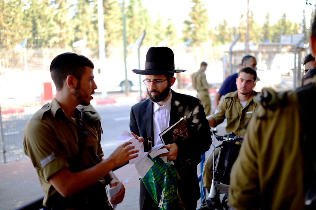 גלריה: מתגייסים חרדים ל"נצח יהודה"