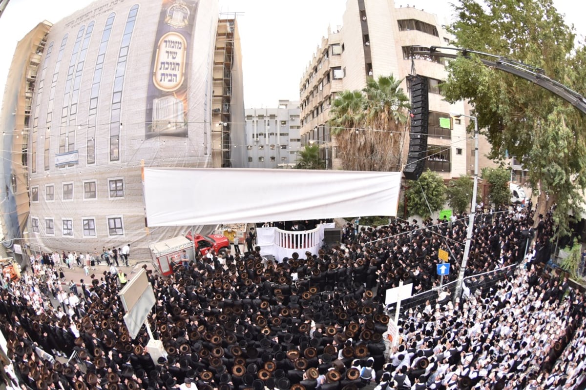 גלריית ענק ומסכמת: האדמו"רים האחים רקדו יחד. צפו