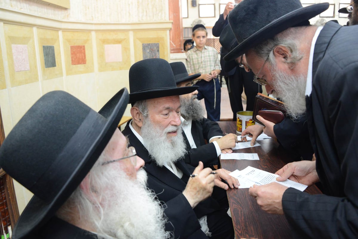 תיעוד: הפרוזבול של מרן הגראי"ל שטיינמן