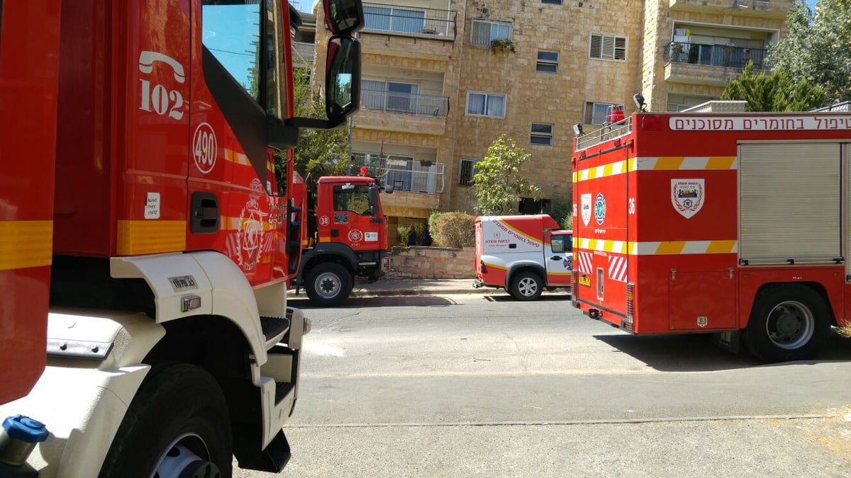 בית וגן: לוחמי האש אטמו דליפה מצובר גז