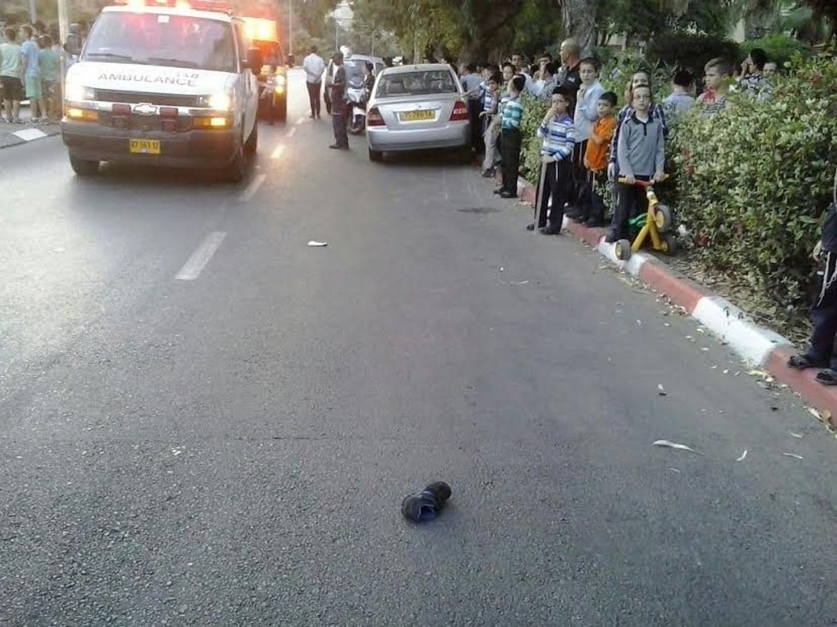 נס באשדוד: ילד נלכד עם אופניו מתחת לרכב ויצא בחיים