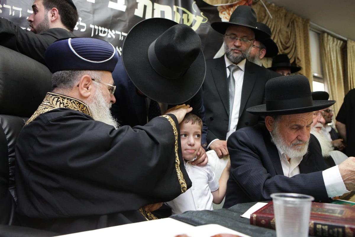 תיעוד: 'הקבלת פני רבו' אצל הראשל"צ הגאון רבי יצחק יוסף