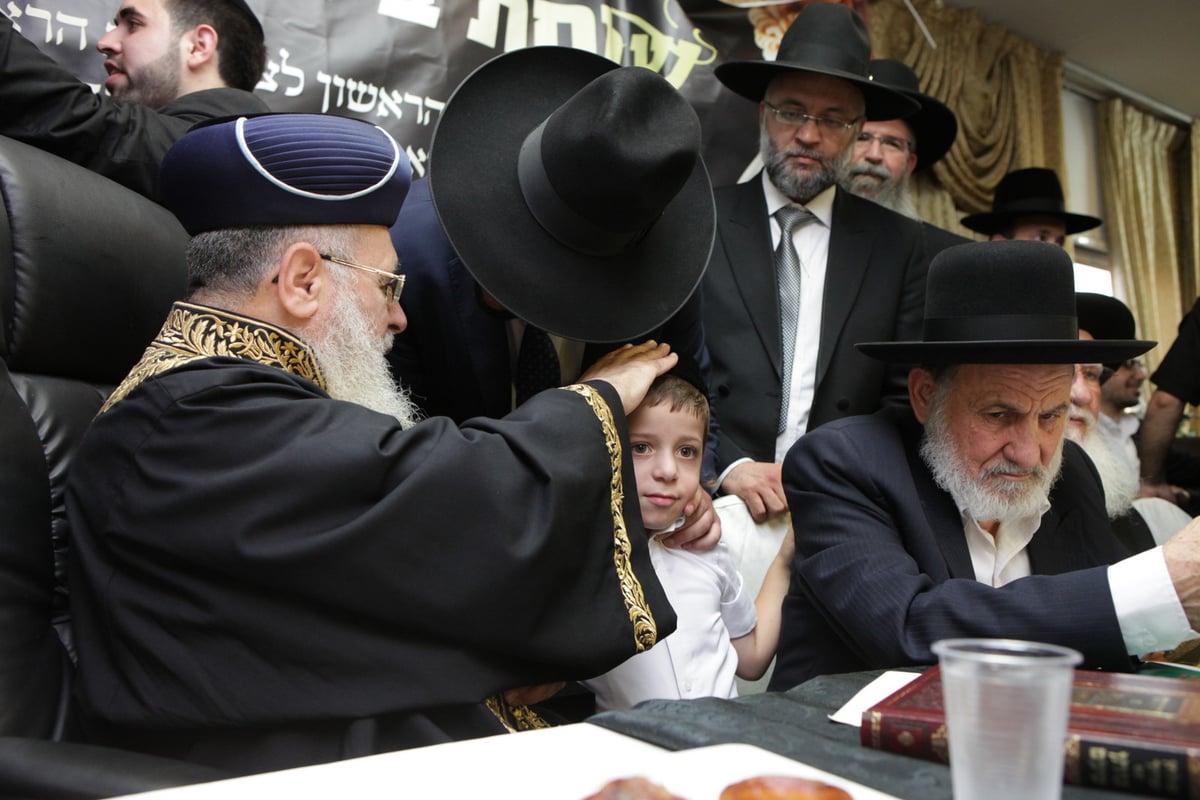 תיעוד: 'הקבלת פני רבו' אצל הראשל"צ הגאון רבי יצחק יוסף