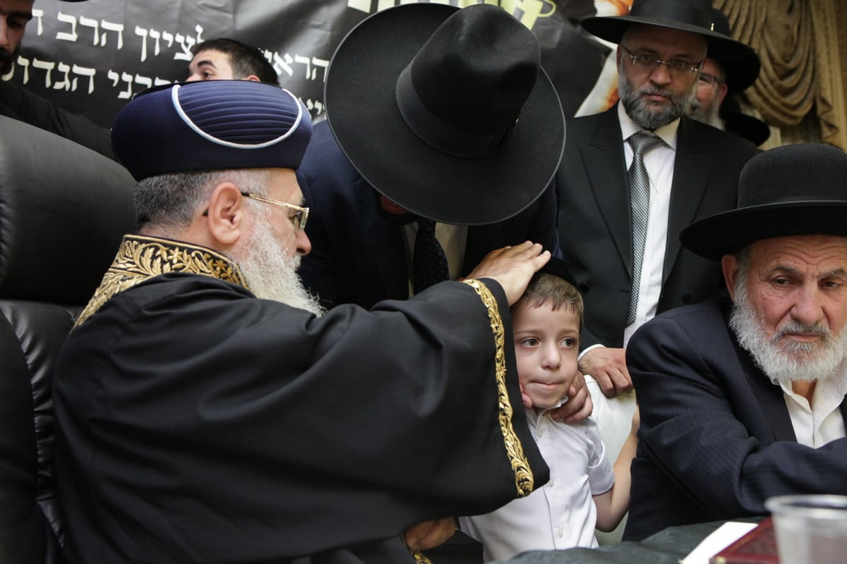 תיעוד: 'הקבלת פני רבו' אצל הראשל"צ הגאון רבי יצחק יוסף