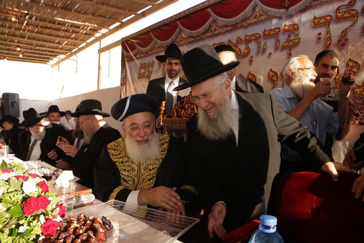 אלפים ב'הקבלת פני רבו' לראשל"צ הגר"ש עמאר