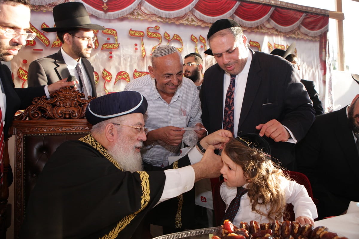 אלפים ב'הקבלת פני רבו' לראשל"צ הגר"ש עמאר