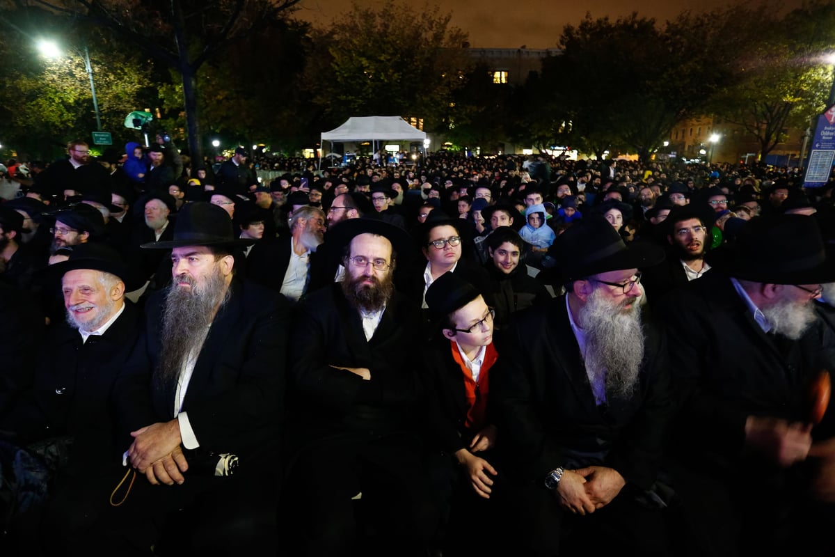 גלריה מרהיבה: מעמד ה"הקהל" של חב"ד