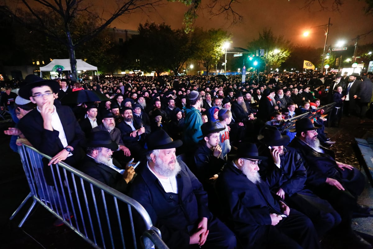 גלריה מרהיבה: מעמד ה"הקהל" של חב"ד