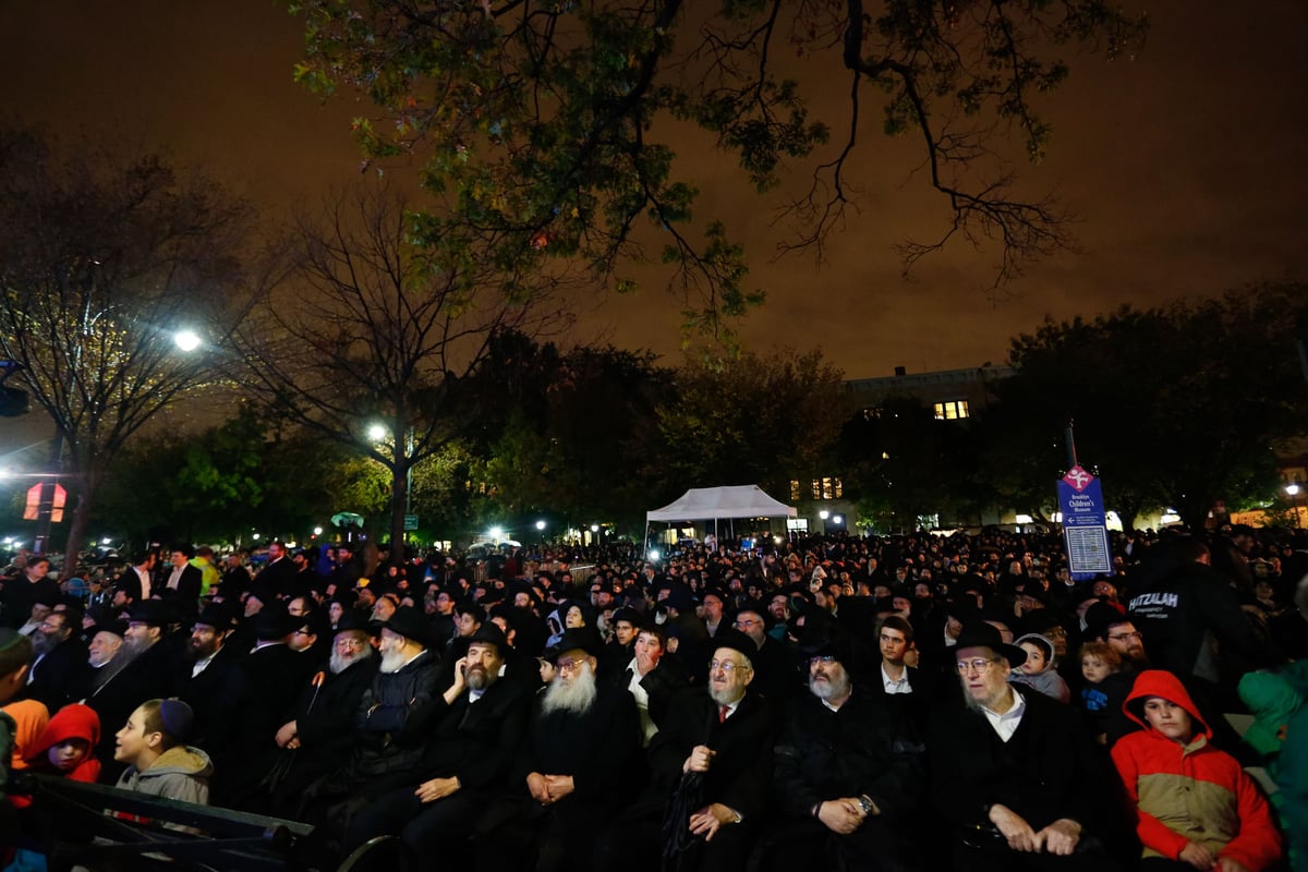 גלריה מרהיבה: מעמד ה"הקהל" של חב"ד