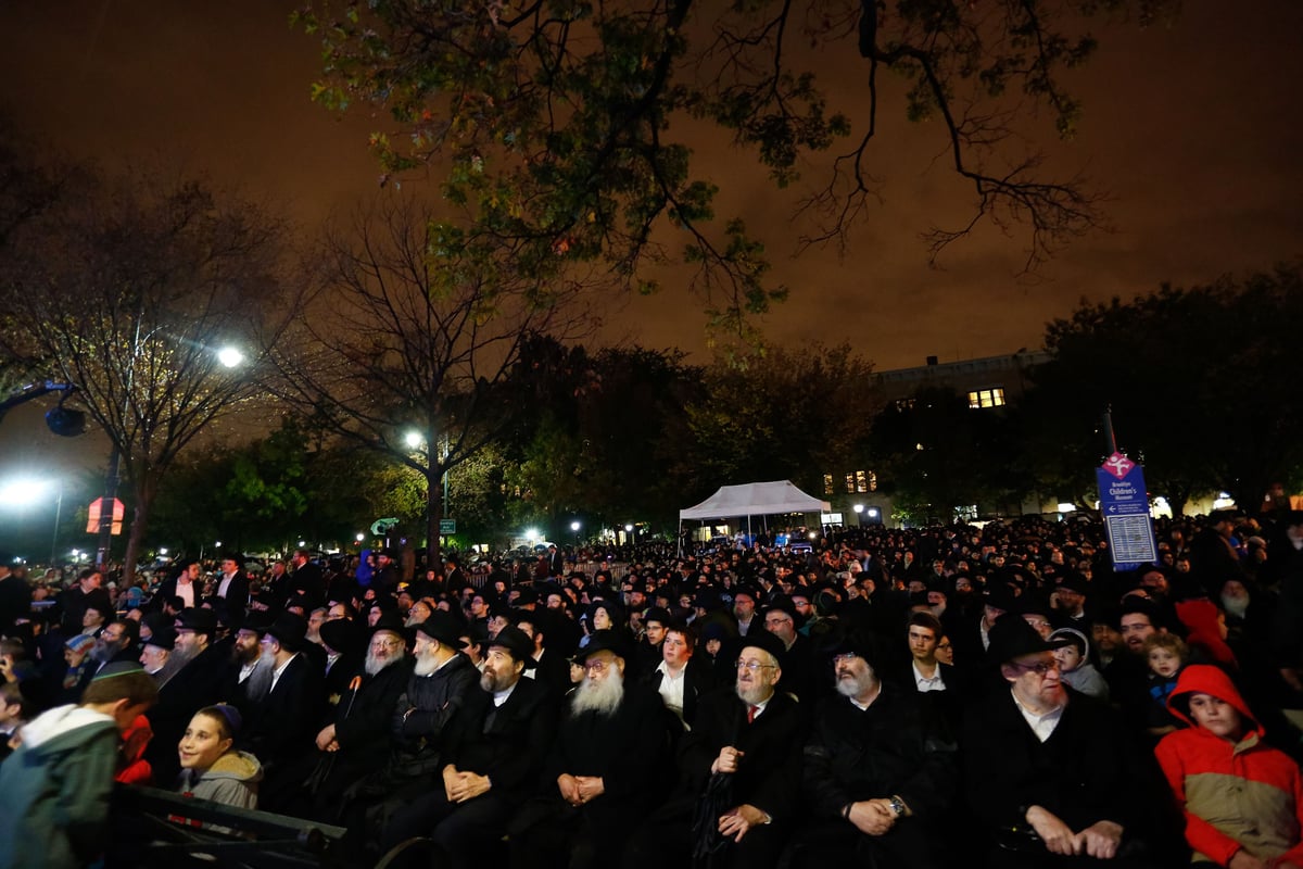 גלריה מרהיבה: מעמד ה"הקהל" של חב"ד