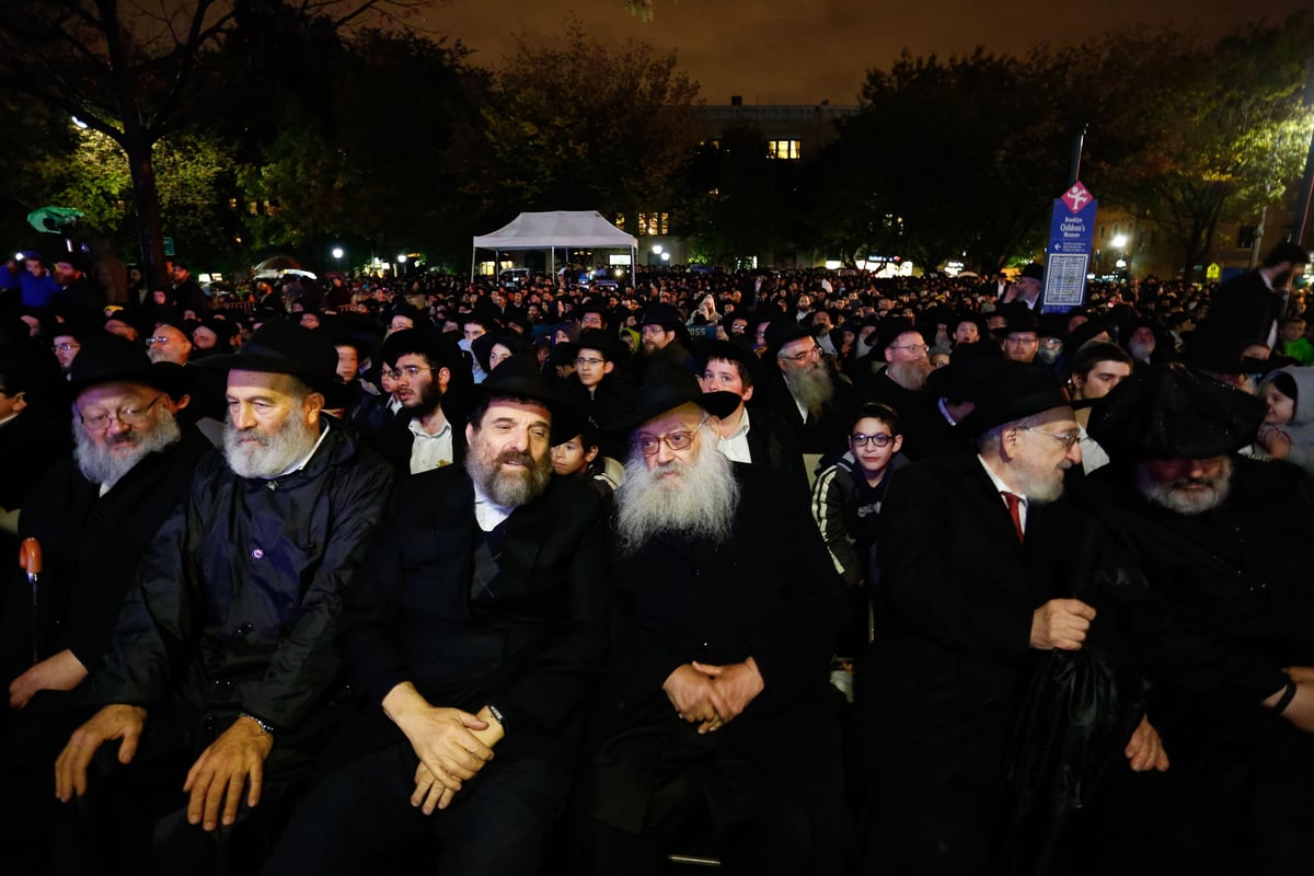 גלריה מרהיבה: מעמד ה"הקהל" של חב"ד