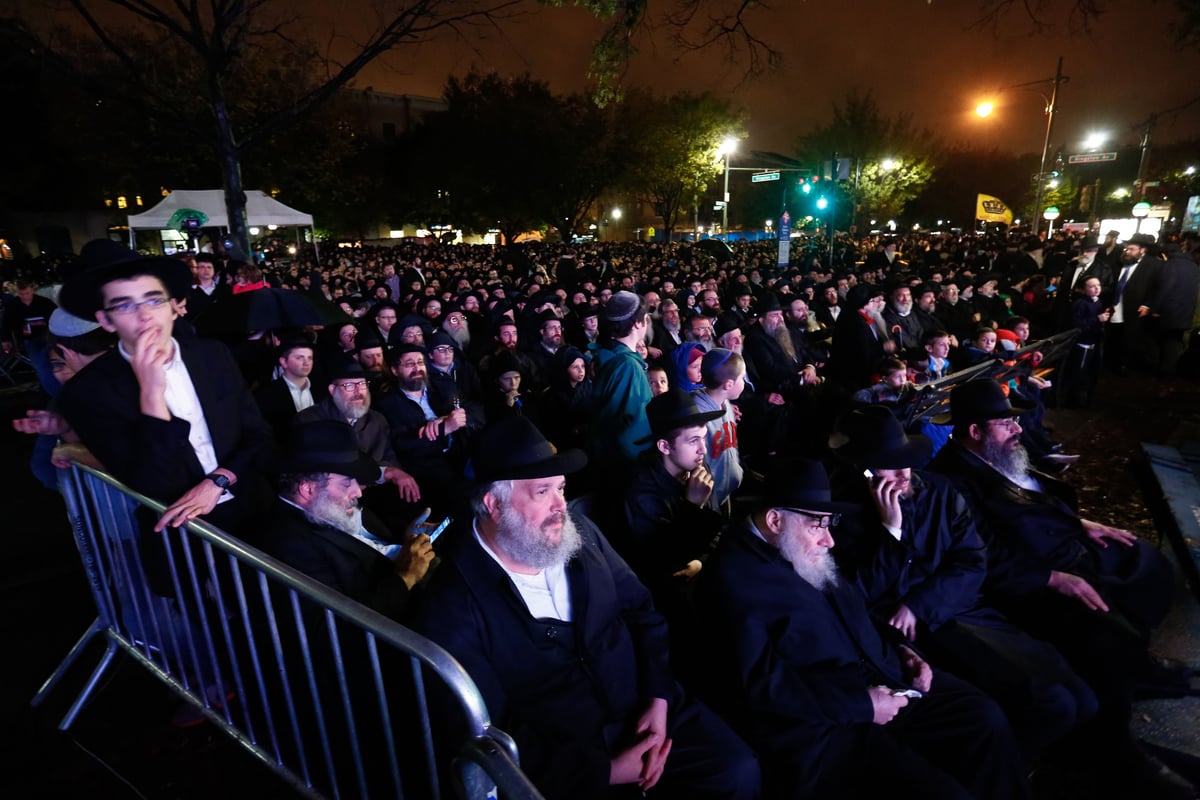 גלריה מרהיבה: מעמד ה"הקהל" של חב"ד